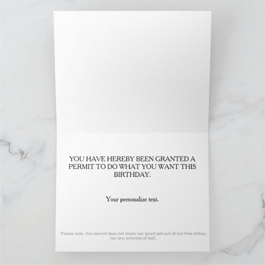 Drone Hunting Permit-kaart Kaart (Binnen)