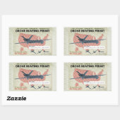 Drone Hunting Permit Stickers (Vel)