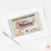 Drone Hunting Permit Stickers (Envelop)