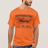 Drone Hunting Permit T-shirt (Voorkant)