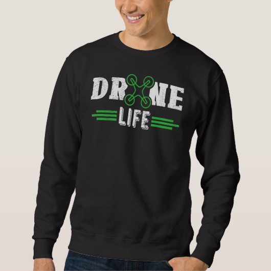 Drone Life Pilot Drone Racing Trui (Voorkant)