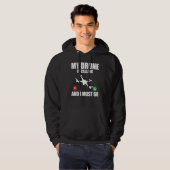 Drone   Mijn Drone Belt En Ik Moet Gaan Drones Hoodie (Voorkant volledig)