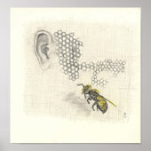 Drone op Canvas Poster (Voorkant)