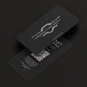 Drone Operator UAV Pilot Zwart Zilver Modern Visitekaartje