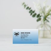 Drone-operator Visitekaartje (Staand voorkant)