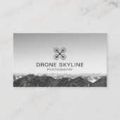 Drone Photography Skyline Aerial Photographer Visitekaartje (Voorkant)