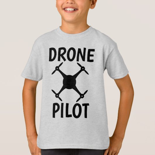 DRONE PILOOT T-Shirts voor Kinderen (Voorkant)