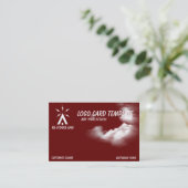 Drone Pilot Air Chart Symbool Visitekaartje (Staand voorkant)