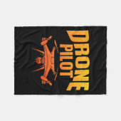 Drone Pilot Art Voor Mannen Vrouwen Drone Liefhebb Fleece Deken (Voorkant (Horizontaal))