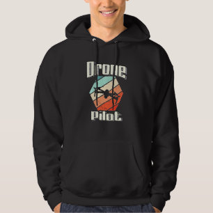 Drone Pilot  Colors Quadcopter Fpv Drone Pi Hoodie