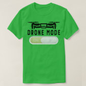 Drone Pilot Drones Grandpa Gift Drone Mode op T-shirt (Design voorkant)