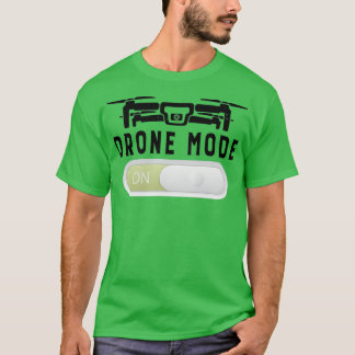 Drone Pilot Drones Grandpa Gift Drone Mode op T-shirt