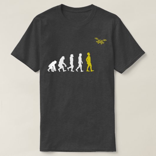 Drone Pilot Evolution Drones T-shirt (Design voorkant)