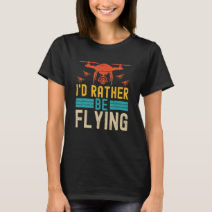 Drone Pilot Flying Quadcopter Racing Drone Koper T-shirt