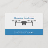 Drone Pilot & Luchtfotografie Visitekaartje (Voorkant)