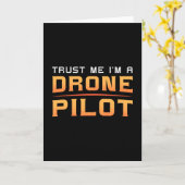 Drone Pilot Quadcopter Camera FPV Drones Gift Kaart (Gele Bloem)
