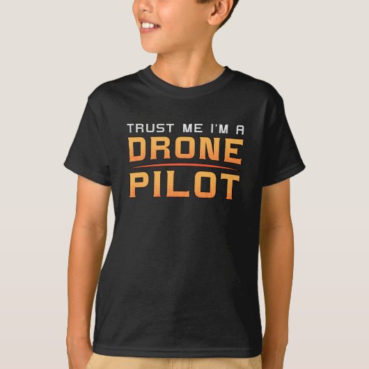 Drone Pilot Quadcopter Camera FPV Drones Gift T-shirt (Voorkant)