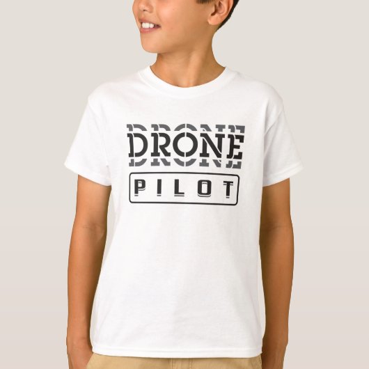 Drone Pilot Quadcopter FPV Drones Grappig cadeau i T-shirt (Voorkant)