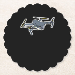 Drone Pilot Quadcopter Pilot Flying Drones Kartonnen Onderzetters