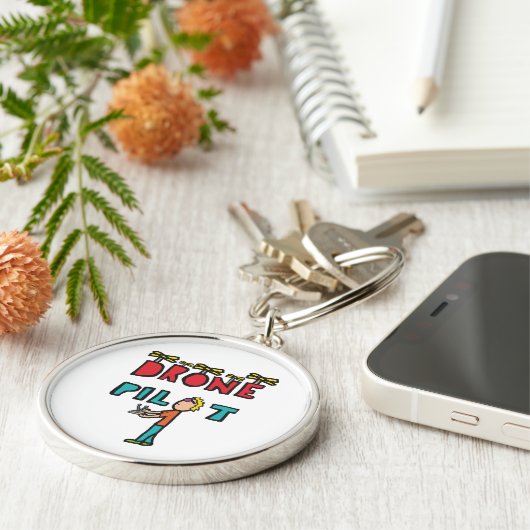 Drone Pilot Sleutelhanger (Zijkant)