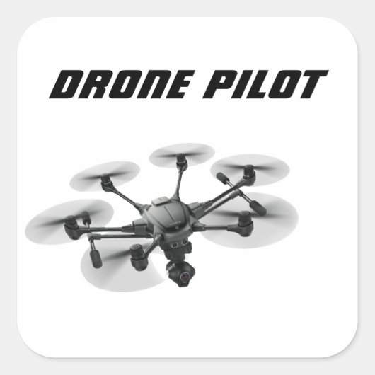 Drone Pilot Sticker (Voorkant)