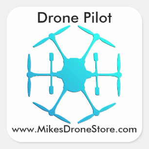 Drone Pilot Stickers
