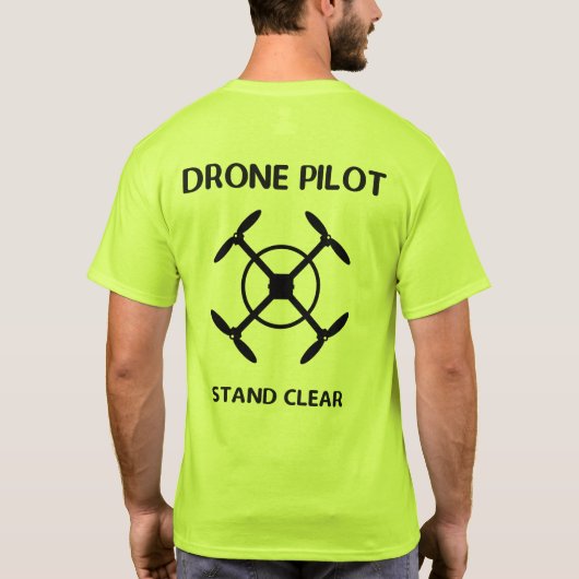 Drone Pilot T-Shirt (Achterkant)