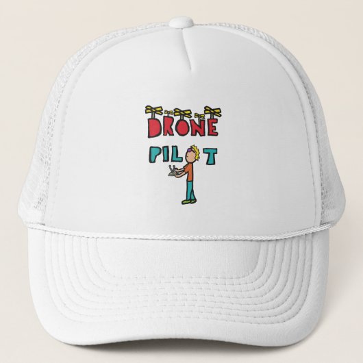 Drone Pilot Trucker Pet (Voorkant)