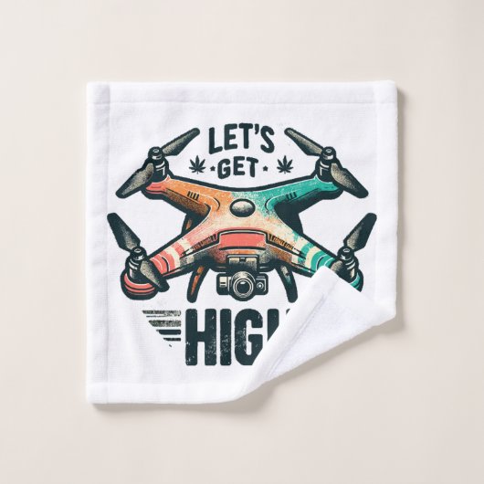 Drone Pilot Washandje (Wasdoekje)