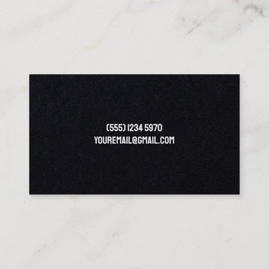 Drone Premium Visitekaartje (Achterkant)