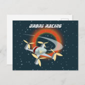 Drone Racing Briefkaart (Voorkant / Achterkant)