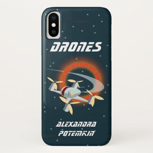 Drone Racing Case-Mate iPhone Case (Achterkant)
