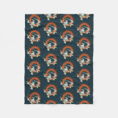 Drone Racing Fleece Deken (Voorkant)