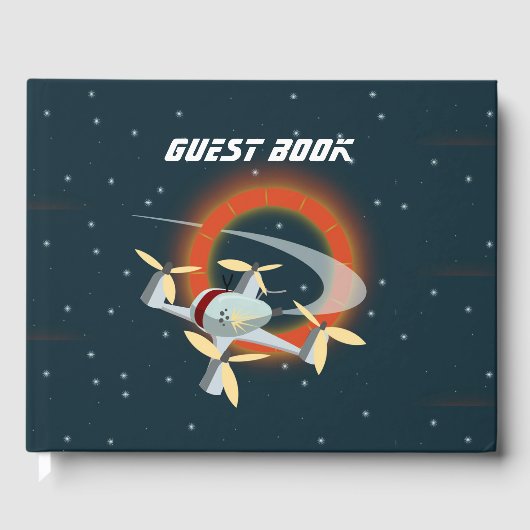 Drone Racing Gastenboek (Voorkant)