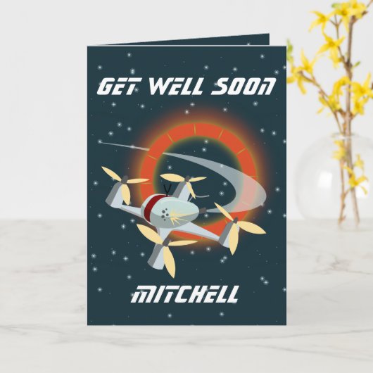 Drone Racing Kaart (Gele Bloem)