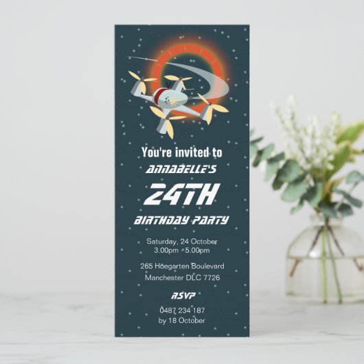 Drone Racing Kaart (Staand voorkant)