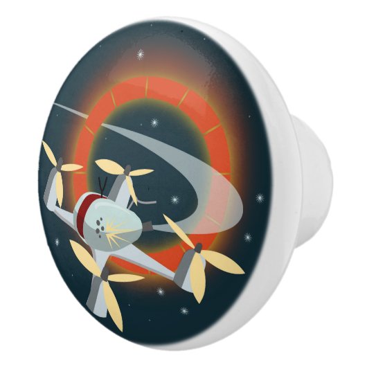 Drone Racing Keramische Knop (Rechts)