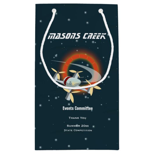 Drone Racing Klein Cadeauzakje (Achterkant)