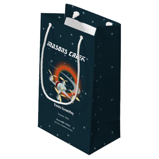 Drone Racing Klein Cadeauzakje (Achterkant Gekanteld)