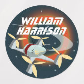 Drone Racing Labels (Design 1)