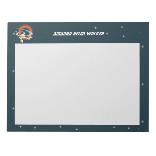 Drone Racing Notitieblok (Voorkant)