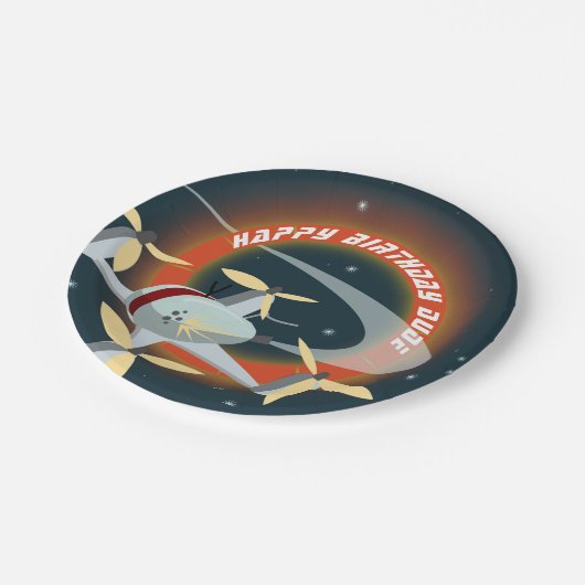 Drone Racing Papieren Bordje (Gekanteld)