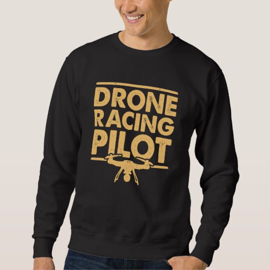 Drone Racing Pilot Fpv Multicopter Drones Trui (Voorkant)