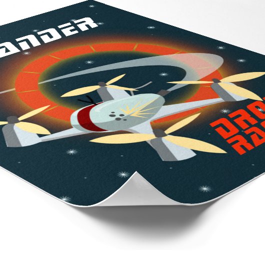 Drone Racing Poster (Hoek)