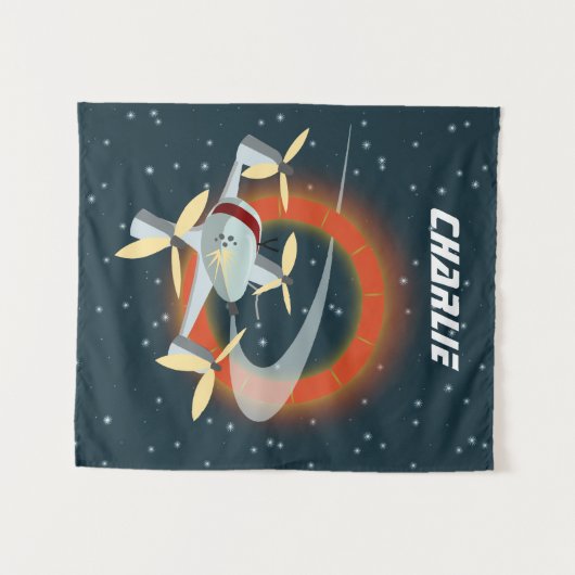 Drone Racing Wandkleed (Voorkant (horizontaal))