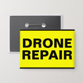 Drone Reparatie™ Knop Button (Voorkant / Achterkant)