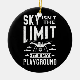 Drone s for Men Kinder FPV Pilot Multicopter Boy Keramisch Ornament