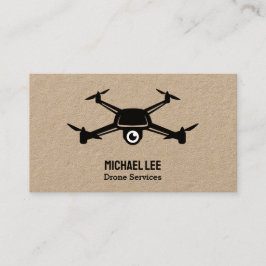 Drone Services Aangepaste QR Visitekaartje