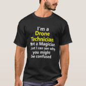 Drone Technician Repair Maintenance Job Career Occ T-shirt (Voorkant)