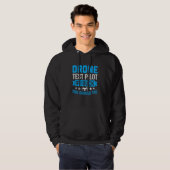Drone Test Pilot Enthusiasts Wings If I Duck you S Hoodie (Voorkant volledig)